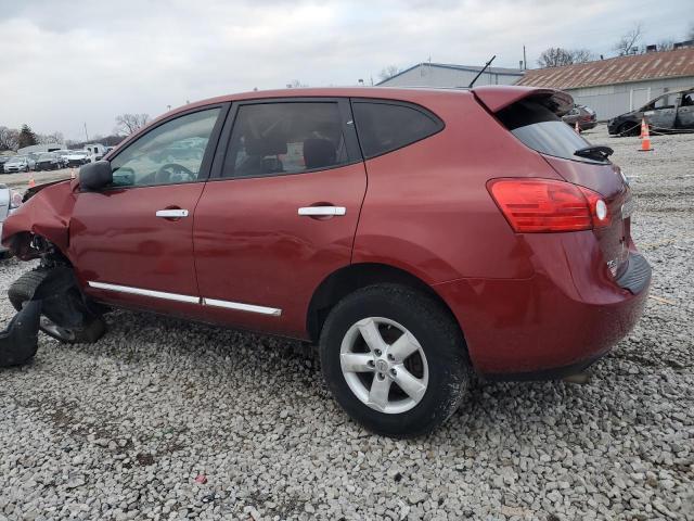 JN8AS5MV7DW630235 - 2013 NISSAN ROGUE S წითელი ფოტო 2
