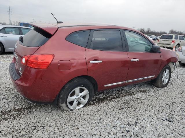 JN8AS5MV7DW630235 - 2013 NISSAN ROGUE S წითელი ფოტო 3