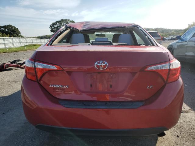 2T1BURHE9GC720432 - 2016 TOYOTA COROLLA L Qırmızı foto 6