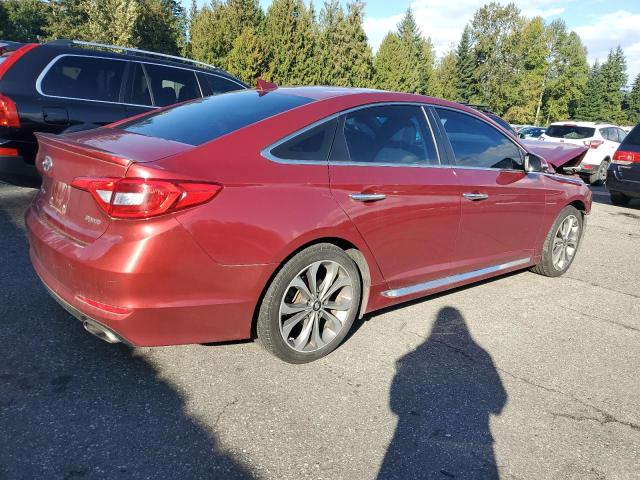 5NPE34AF3GH431534 - 2016 HYUNDAI SONATA SPORT წითელი ფოტო 3