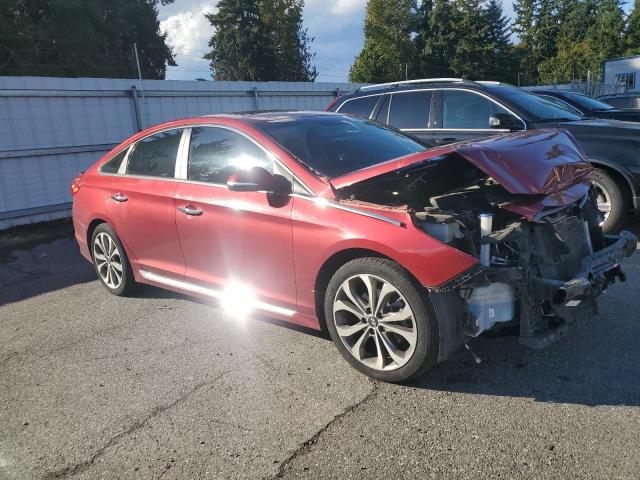 5NPE34AF3GH431534 - 2016 HYUNDAI SONATA SPORT წითელი ფოტო 4