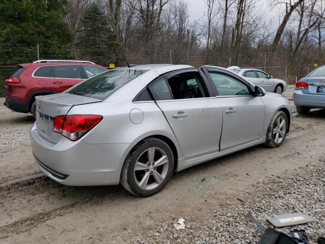 1G1PE5SB1E7484991 - 2014 CHEVROLET CRUZE LT SILVER photo 3