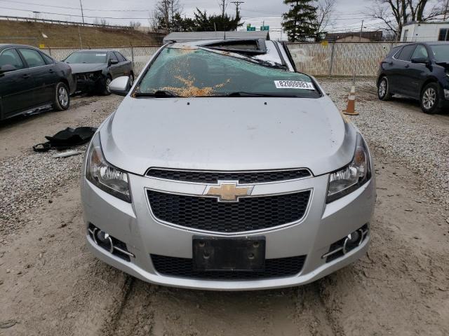 1G1PE5SB1E7484991 - 2014 CHEVROLET CRUZE LT SILVER photo 5