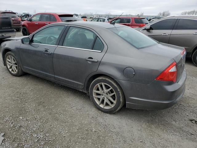 3FAHP0JG6BR115169 - 2011 FORD FUSION SEL GRAY photo 2