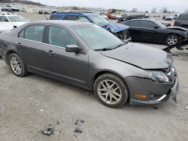 3FAHP0JG6BR115169 - 2011 FORD FUSION SEL GRAY photo 4