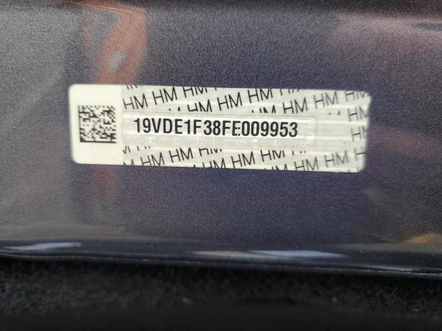 19VDE1F38FE009953 - 2015 ACURA ILX 20 GRAY photo 12