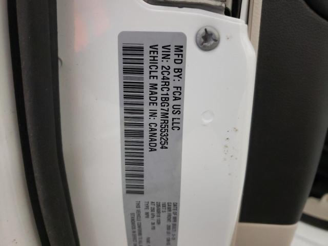 2C4RC1BG7MR553254 - 2021 CHRYSLER PACIFICA TOURING L WHITE photo 14