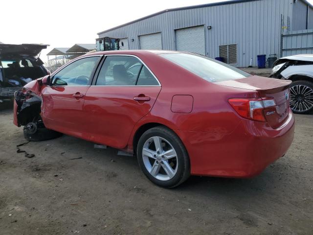 4T1BF1FK0EU795925 - 2014 TOYOTA CAMRY L RED photo 2