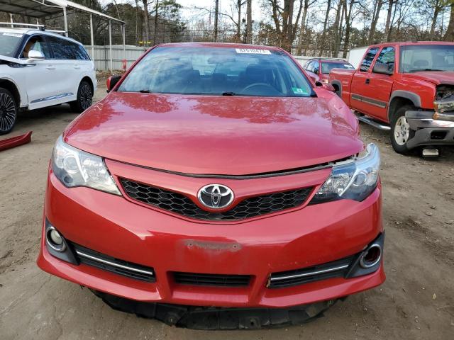 4T1BF1FK0EU795925 - 2014 TOYOTA CAMRY L RED photo 5