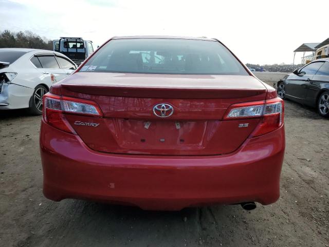 4T1BF1FK0EU795925 - 2014 TOYOTA CAMRY L RED photo 6