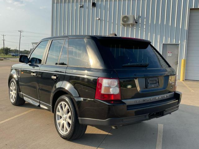 SALSK25408A180380 - 2008 LAND ROVER RANGE ROVE HSE BLACK photo 3