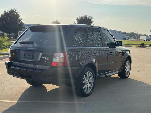 SALSK25408A180380 - 2008 LAND ROVER RANGE ROVE HSE BLACK photo 4