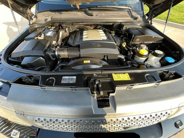 SALSK25408A180380 - 2008 LAND ROVER RANGE ROVE HSE BLACK photo 7