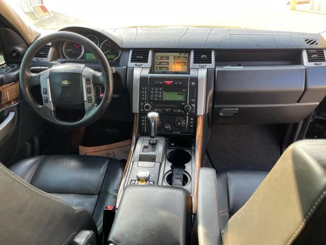 SALSK25408A180380 - 2008 LAND ROVER RANGE ROVE HSE BLACK photo 9