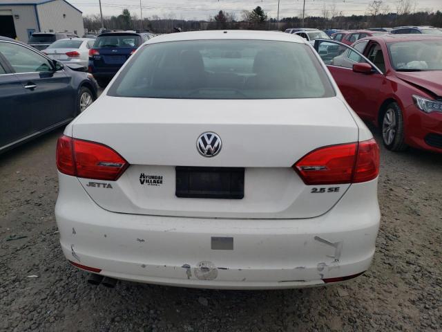 3VWDP7AJ4DM293060 - 2013 VOLKSWAGEN JETTA SE WHITE photo 6