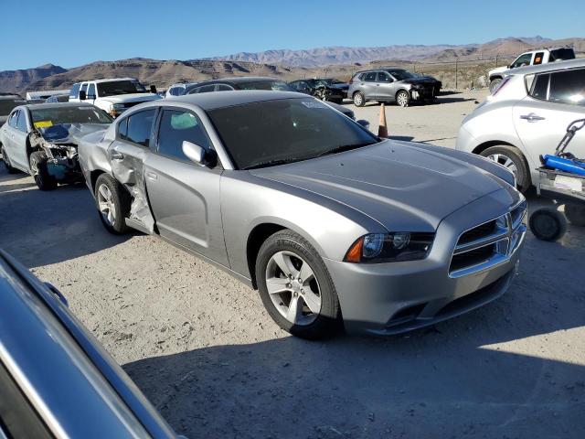 2C3CDXBG8EH285168 - 2014 DODGE CHARGER SE SILVER photo 4