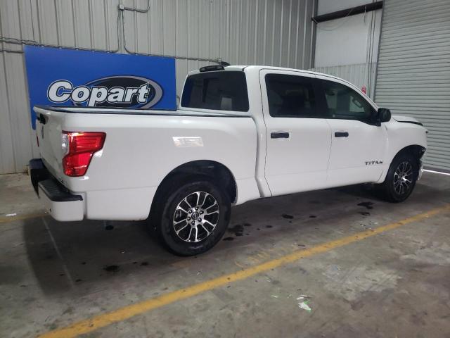 1N6AA1EE1PN111758 - 2023 NISSAN TITAN S WHITE photo 3