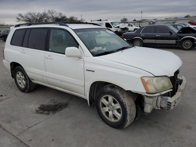 JTEGF21A020071200 - 2002 TOYOTA HIGHLANDER LIMITED WHITE photo 4