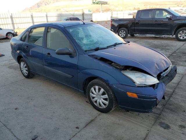 1FAFP33P1YW376916 - 2000 FORD FOCUS LX BLUE photo 4