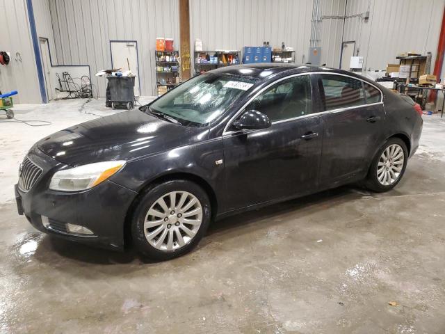 W04GS5EC5B1104497 - 2011 BUICK REGAL CXL BLACK photo 1