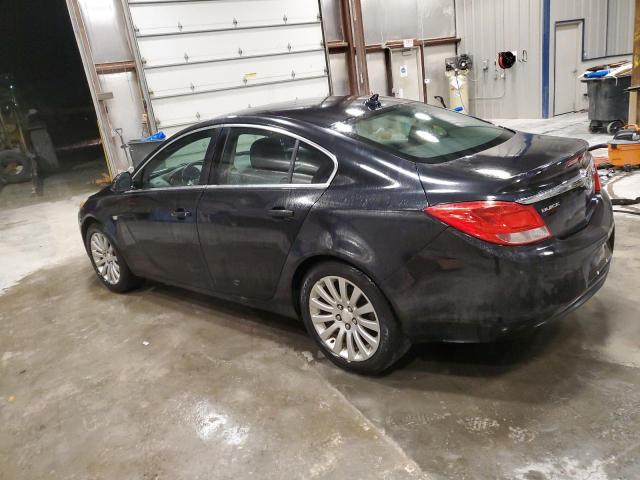 W04GS5EC5B1104497 - 2011 BUICK REGAL CXL BLACK photo 2