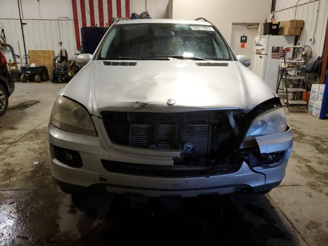 4JGBB22E48A432860 - 2008 MERCEDES-BENZ ML 320 CDI SILVER photo 5