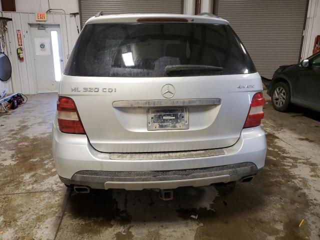 4JGBB22E48A432860 - 2008 MERCEDES-BENZ ML 320 CDI SILVER photo 6