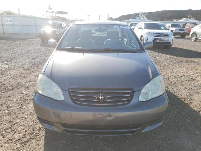 1NXBR32E23Z177974 - 2003 TOYOTA COROLLA CE GRAY photo 5