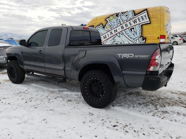 5TFTU4GN3FX078010 - 2015 TOYOTA TACOMA PRERUNNER ACCESS CAB GRAY photo 2