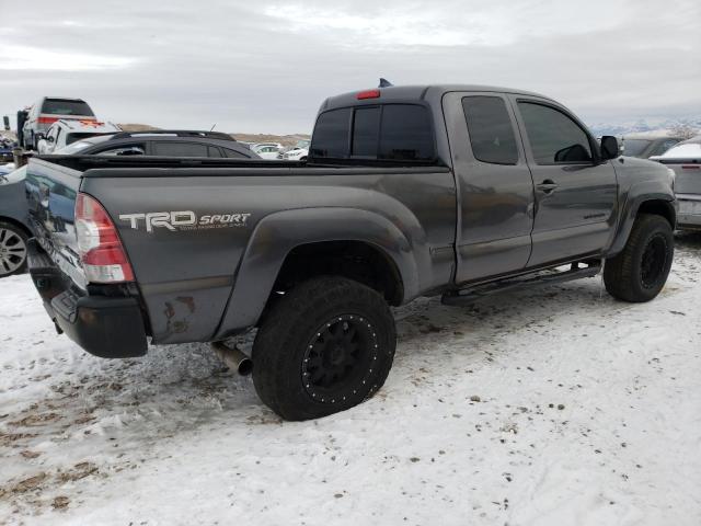 5TFTU4GN3FX078010 - 2015 TOYOTA TACOMA PRERUNNER ACCESS CAB GRAY photo 3