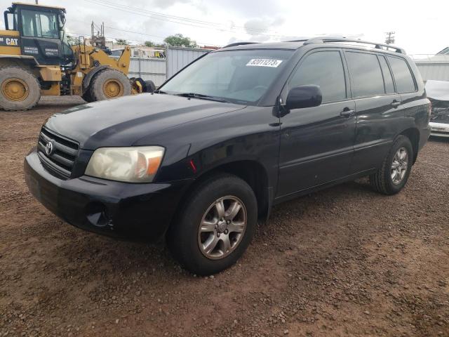 JTEDP21A670131522 - 2007 TOYOTA HIGHLANDER SPORT BLACK photo 1