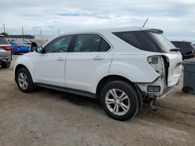 2GNALAEKXF1149676 - 2015 CHEVROLET EQUINOX LS WHITE photo 2