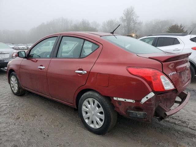 3N1CN7AP5HK418838 - 2017 NISSAN VERSA S RED photo 2