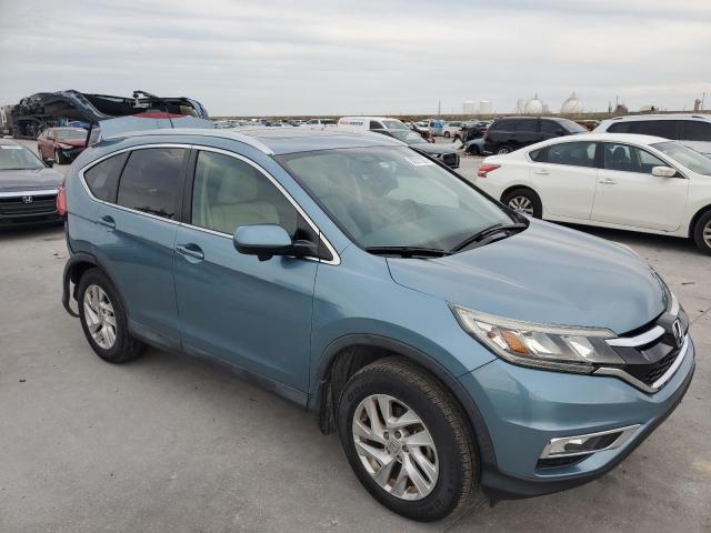 2HKRM3H72FH557521 - 2015 HONDA CR-V EXL BLUE photo 4