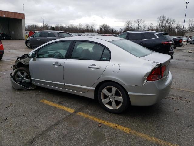 1HGFA16846L075755 - 2006 HONDA CIVIC EX SILVER photo 2