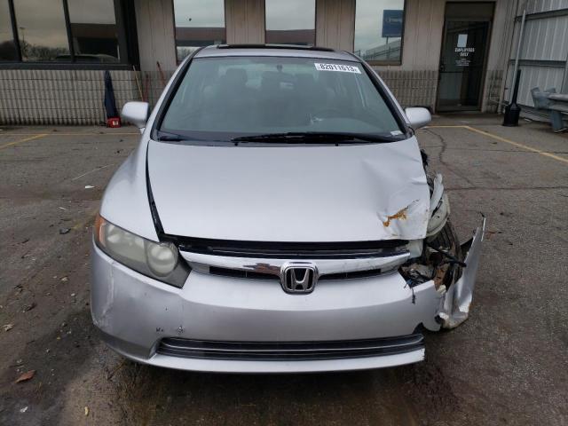 1HGFA16846L075755 - 2006 HONDA CIVIC EX SILVER photo 5