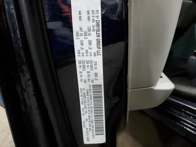 2A4RR5D15AR151463 - 2010 CHRYSLER TOWN & COU TOURING BLUE photo 13