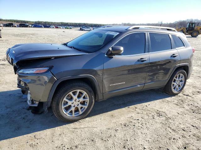 1C4PJMCS5HW634798 - 2017 JEEP CHEROKEE LATITUDE GRAY photo 1