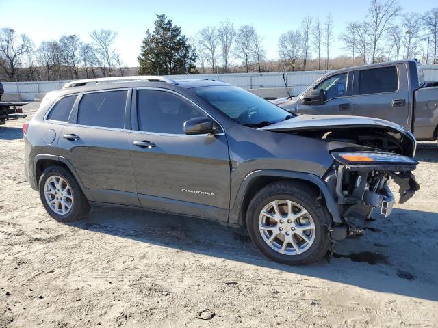 1C4PJMCS5HW634798 - 2017 JEEP CHEROKEE LATITUDE GRAY photo 4