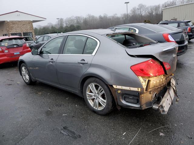 JN1CV6AR9DM764543 - 2013 INFINITI G37 GRAY photo 2