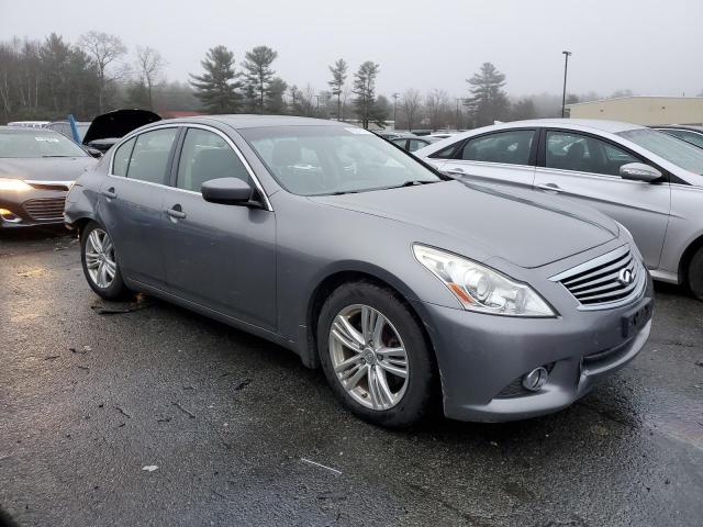 JN1CV6AR9DM764543 - 2013 INFINITI G37 GRAY photo 4