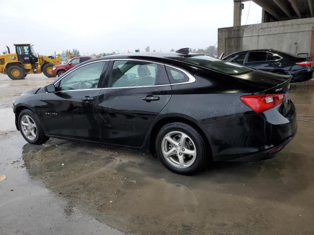 1G1ZB5ST0HF246134 - 2017 CHEVROLET MALIBU LS BLACK photo 2