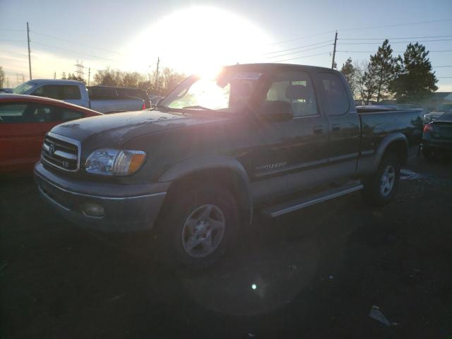 5TBBT48121S137985 - 2001 TOYOTA TUNDRA ACCESS CAB LIMITED GREEN photo 1