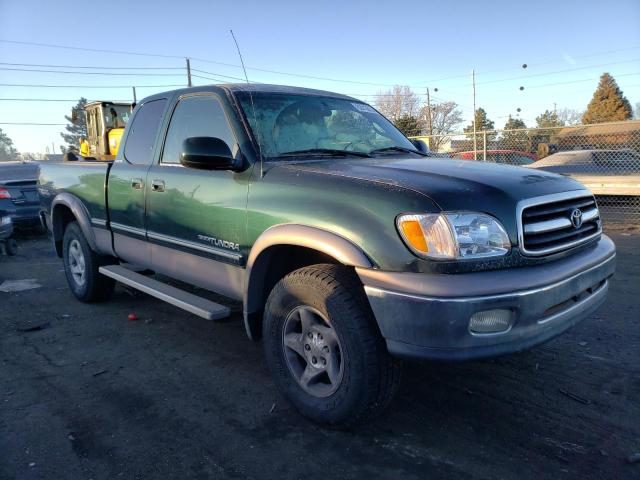 5TBBT48121S137985 - 2001 TOYOTA TUNDRA ACCESS CAB LIMITED GREEN photo 4