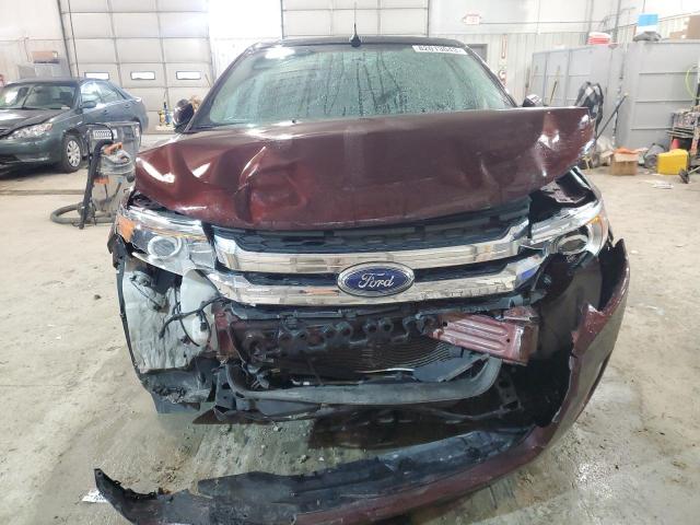 2FMDK3K95CBA49475 - 2012 FORD EDGE LIMITED BURGUNDY photo 5