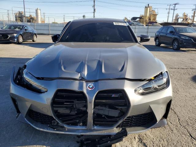 WBS43AY05PFP02253 - 2023 BMW M3 COMPETITION GRAY photo 5