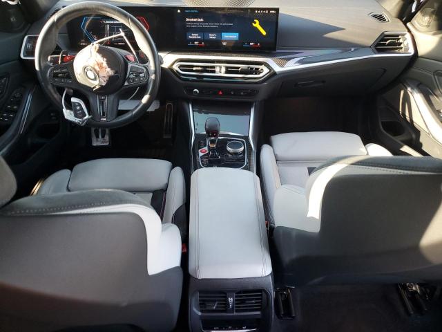 WBS43AY05PFP02253 - 2023 BMW M3 COMPETITION GRAY photo 8