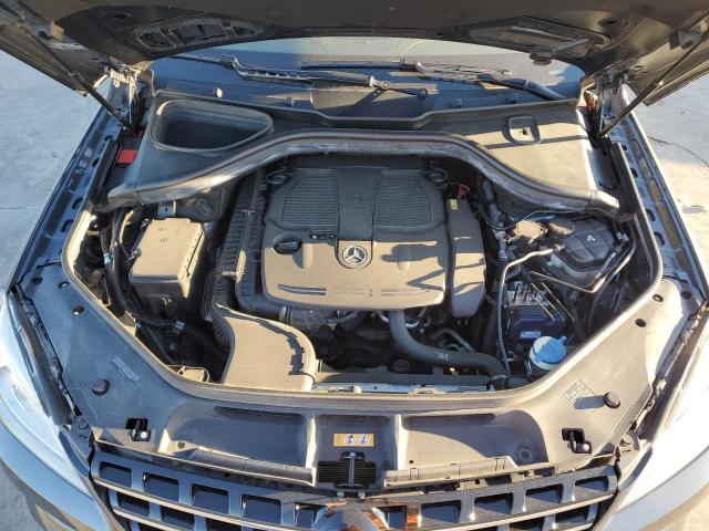 4JGDA5HB5DA216925 - 2013 MERCEDES-BENZ ML 350 4MATIC GRAY photo 12