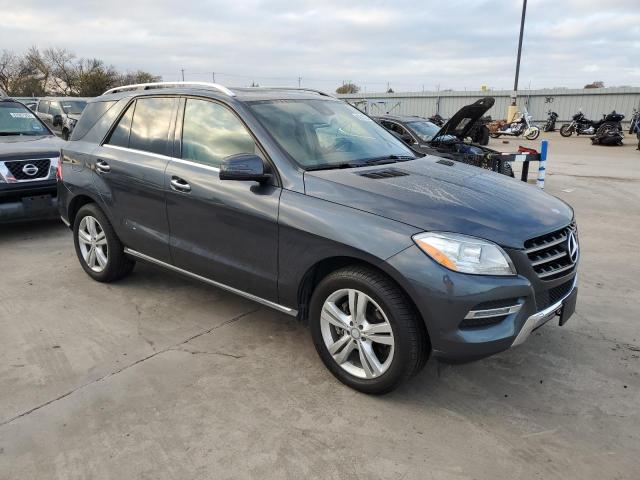 4JGDA5HB5DA216925 - 2013 MERCEDES-BENZ ML 350 4MATIC GRAY photo 4