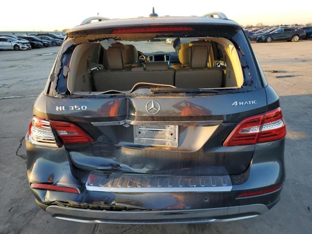 4JGDA5HB5DA216925 - 2013 MERCEDES-BENZ ML 350 4MATIC GRAY photo 6